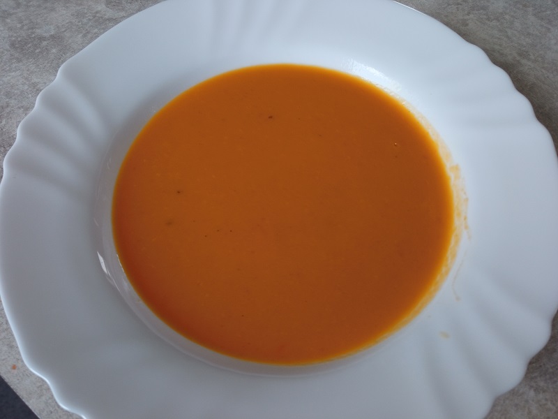 Édesburgonya krémleves