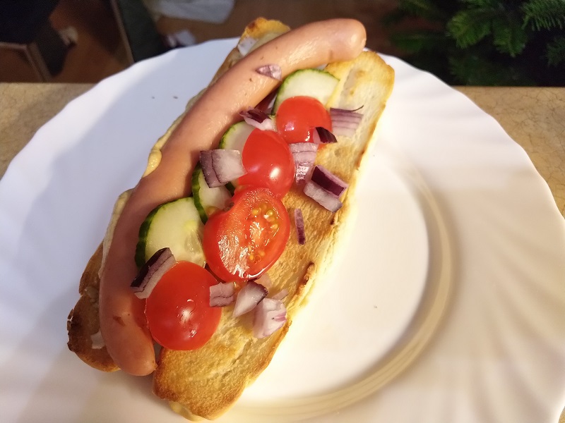 Chicago hot dog