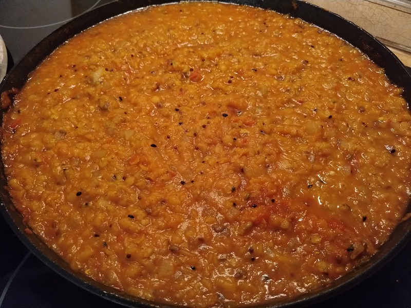 Bengali vöröslencse dahl
